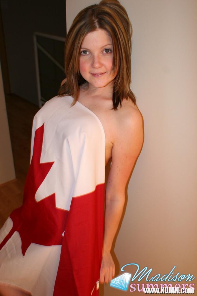 Pictures of teen Madison Summers feeling patriotic - Photo #1060062