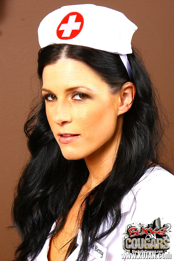 hot MILF nurse India Summer gets banged hard by a black patient - Photo #1061188