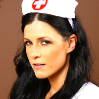 hot MILF nurse India Summer gets banged hard by a black patient