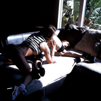 Charmane Star Dani Jensen make some sensuous lesbian action