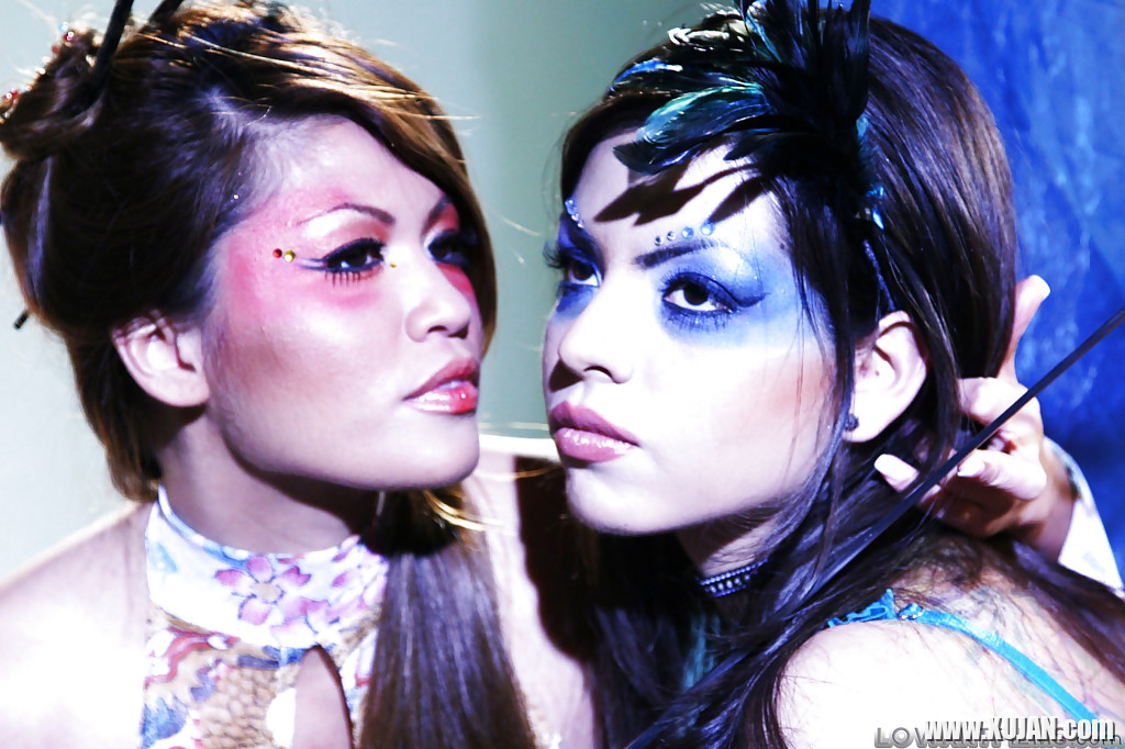 Charmane Star Yuri Luv are into passionate lesbian action - Photo #1070474
