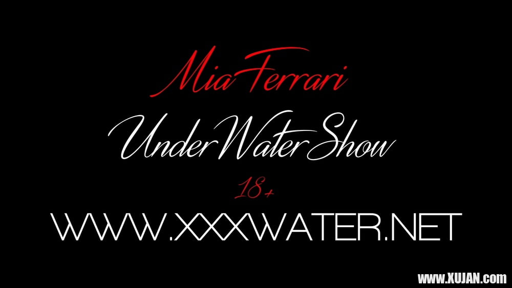 Mia Ferrari Underwater Swimming Pool Erotics - Photo #1071347