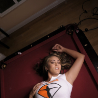 Busty Trina Michaels posing in Freeones outfit