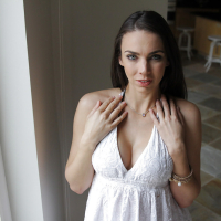 Amusingly horny brunette Tiffany Tyler is full of sexual fervency