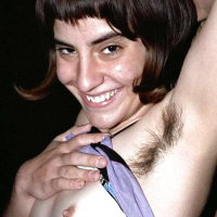 Rebecca black hair small tits and hairy armpits