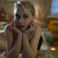 Stunning chick Chloe Toy strips and unveils her small boobs