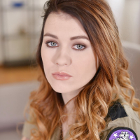 Military uniform attired babe Misha Cross undressing to spread smooth pussy