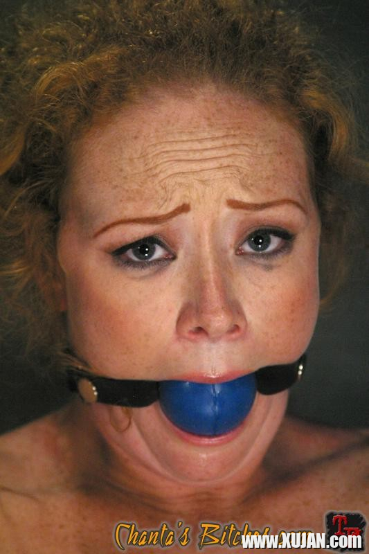 Bound Redhead Audrey Hollander gets anal treatment from Mistress - Photo #1118646