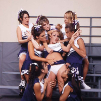 Cheerleader Audrey Hollander gets fucked by her hot squad