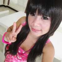 Sexy Thai babe Ivy strips out of her pink dress to reveal a super hot body