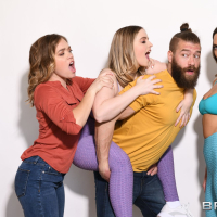 Codi Vore shares a big dick with Nolina Nyx