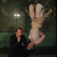 Submissive slut Caroline Pierce gets bound and fucked in bondage by Brandon Iron