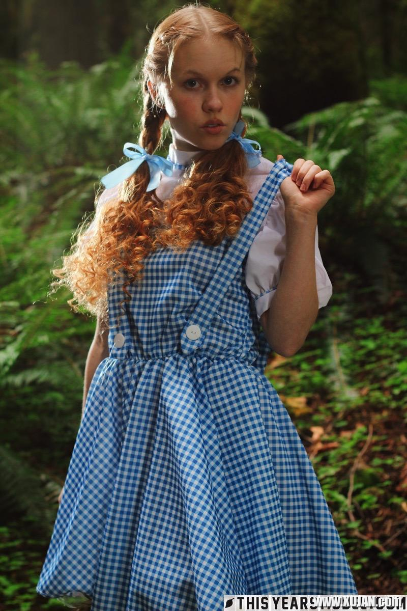 Hot redhead Dolly Little dresses up as Dorthy - Photo #1160033