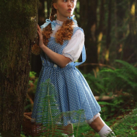 Hot redhead Dolly Little dresses up as Dorthy