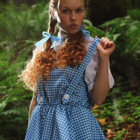 Hot redhead Dolly Little dresses up as Dorthy