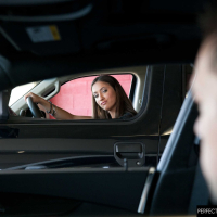 Horny Lizz Tayler fucking parking lot stranger