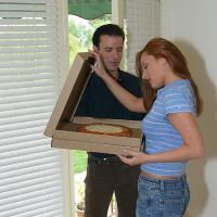 Good looking redhead gets a fuck and a facial