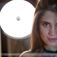 Little Caprice seductively strips shows hot body