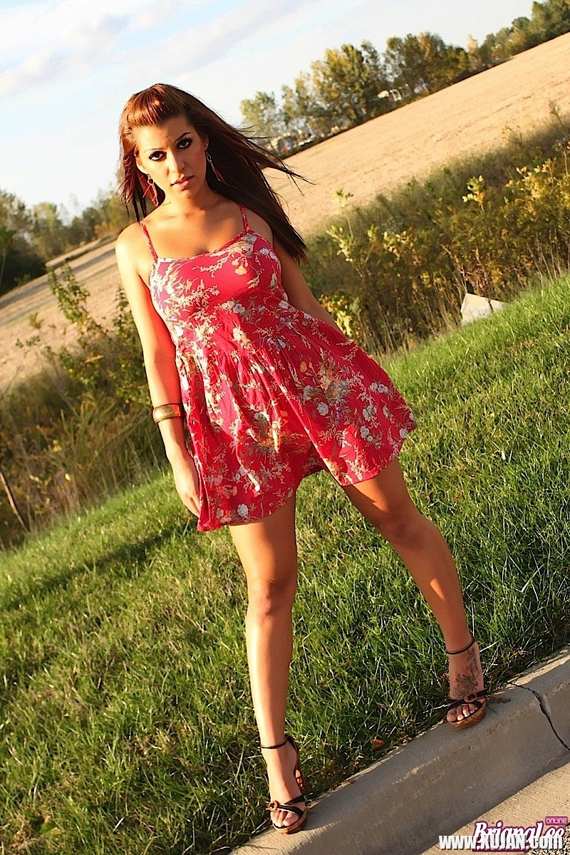 Briana Lee Red Dress - Photo #1182043