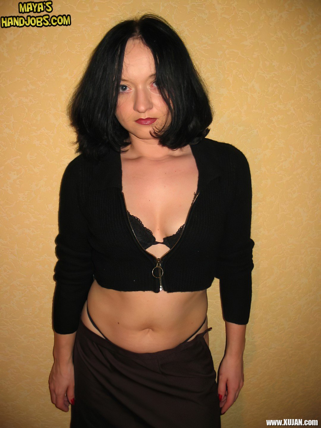 Amazing Maya from mayas handjobs poses seductively in her black stockings - Photo #1191165