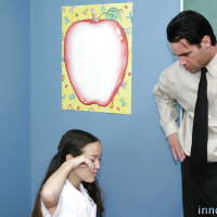 Asian teen Amai Liu gets banged and facialized by her perverted teacher
