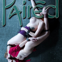 Lauren Phillips and Ashley Lane in duo bondage with different to