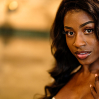 Hot ebony Nicole Kitt and hunk Charles Dera make sweet love