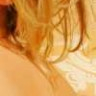 Peachez orange lace g string