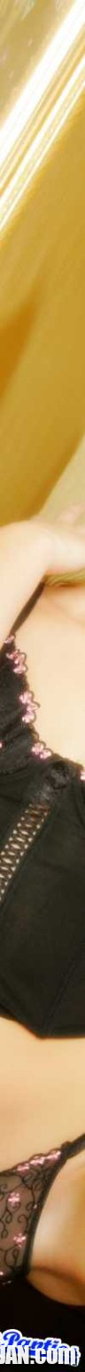 Peachez black sheer lace thong panties - Photo #1218761
