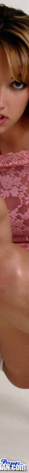 Peachez sheer white lace thong panties - Photo #1218817