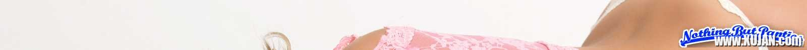 Peachez sheer white lace thong panties - Photo #1218818