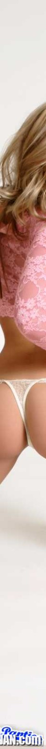 Peachez sheer white lace thong panties - Photo #1218823