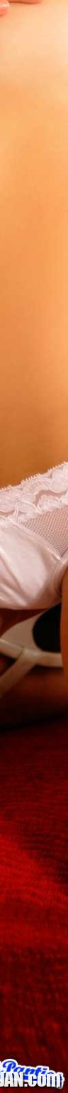 Peachez sheer white lace panties - Photo #1218850