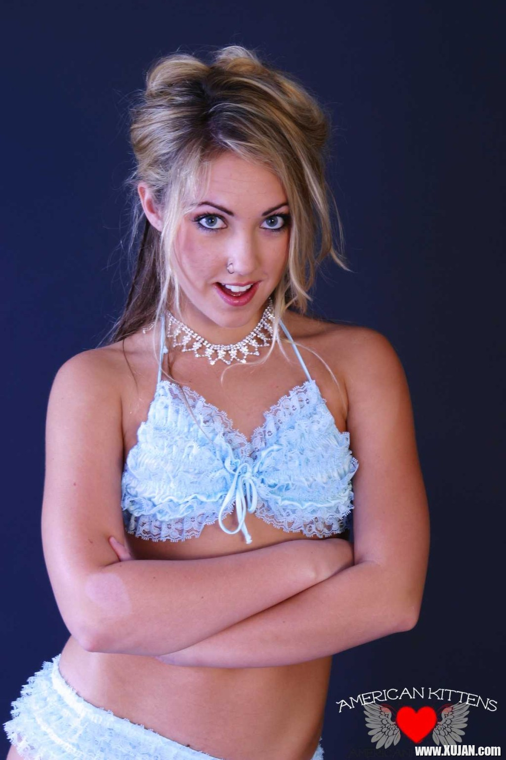 Peachez blue lace - Photo #1218895