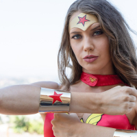 Wonder woman Elena Koshka getting railed hard