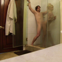 Blonde girlfriend Erica Fontes getting hardcore fucked in the bath