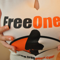Sweet Krissy showing cute Ass and Tits in Freeones Gear