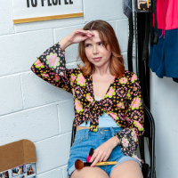 Kinky brunette shoplifter Alina West shows off her fuck skills