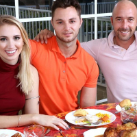 Hot teen Sierra Nicole bones her stepbrother