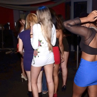 Pictures of hot club girls enjoying a steamy orgy in a night club