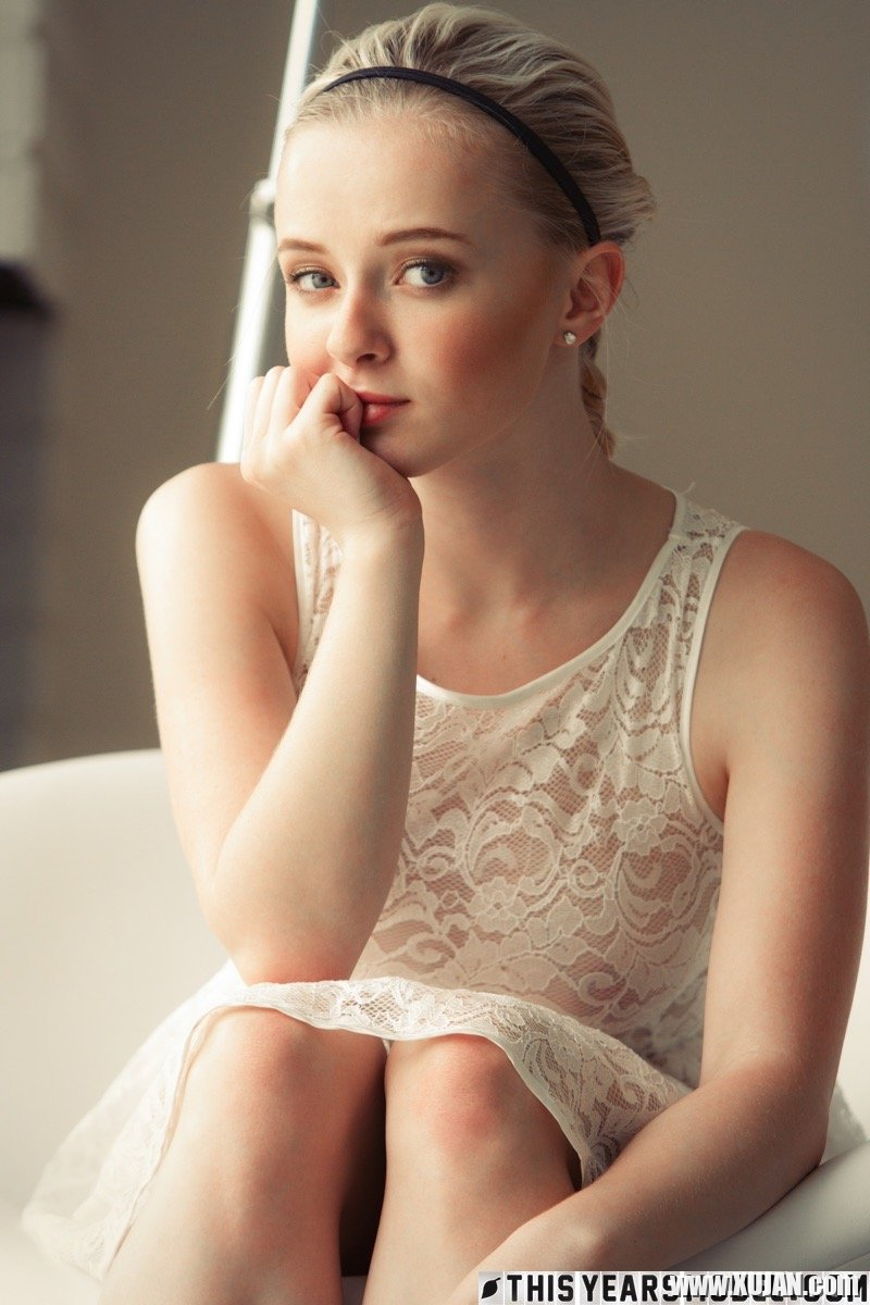 Sweet Kenze Thomas strips naked by the Window - Photo #1256447