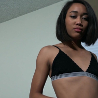 Aria Skye sucks and fucks in hot MMF Threesome Sex