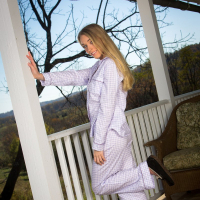 Kali Renee plays with Sex Toy on the Porch