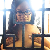 Odette Delacroix petite blonde is bound by busty lezdom Betty Blac