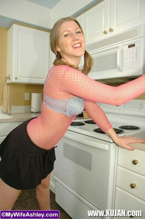 My Wife Ashley In Fishnet Blouse - Photo #1304160
