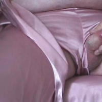 Hailey in Pink Satin