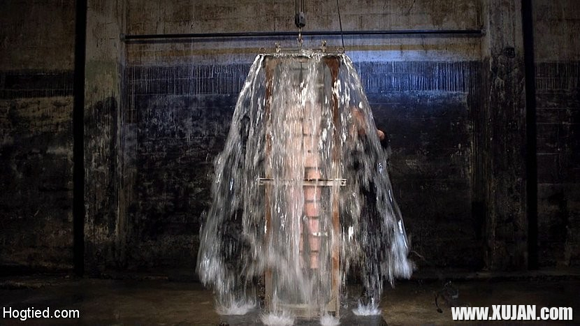 Juliette March in tight rope bondage gets a brutal water treatme - Photo #1312232