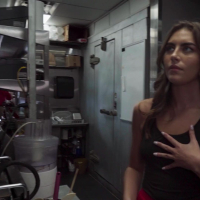 Selina Bentz getting double teamed by chefs in the kitchen