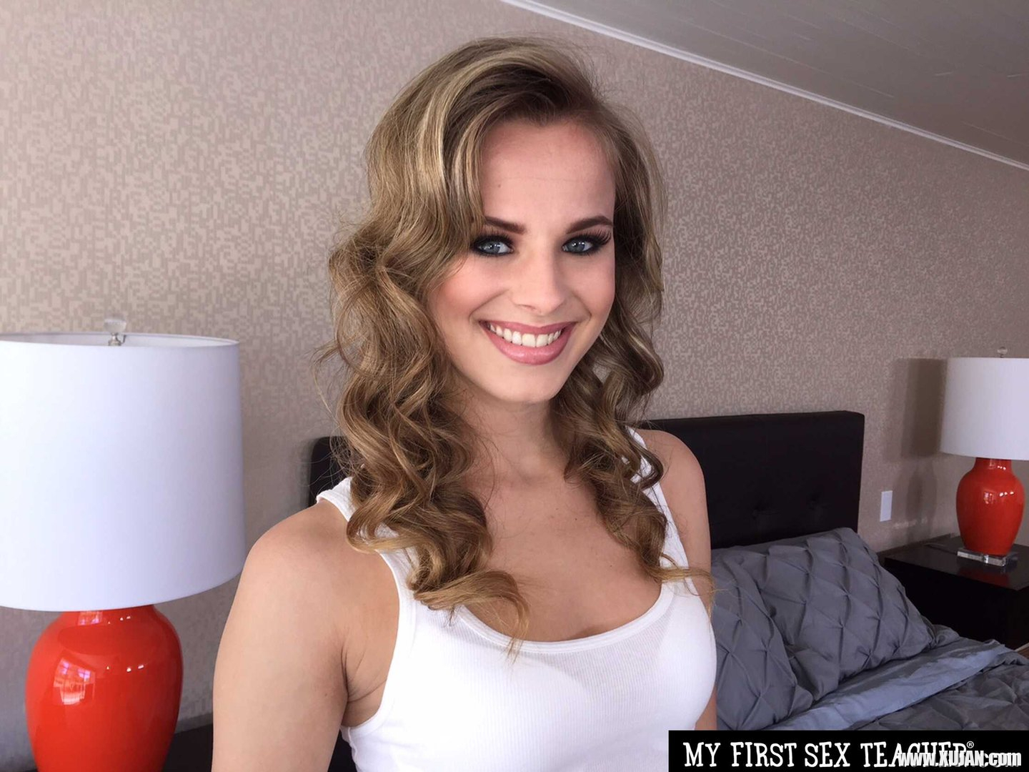 Hot blonde babe Jillian Janson flashing her hot naked tits and ass - Photo #1324650