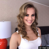 Hot blonde babe Jillian Janson flashing her hot naked tits and ass
